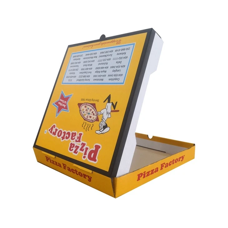 Custom Pizza Box Degradable Material