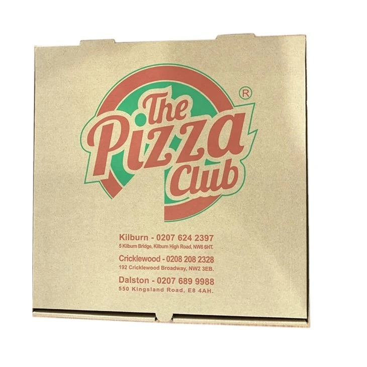 Brugerdefineret   Pizza   Æske   Nedbrydeligt   Materiale