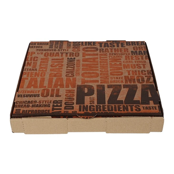 Customized Corrugated Pizza Box Cardboard Folding Box