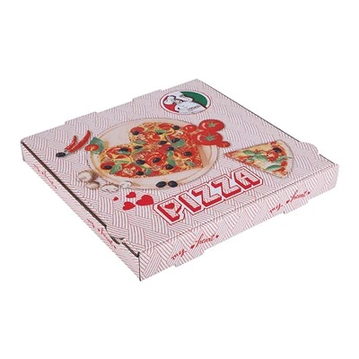 Tilpasset bølgepap-pizzaæske, foldeæske