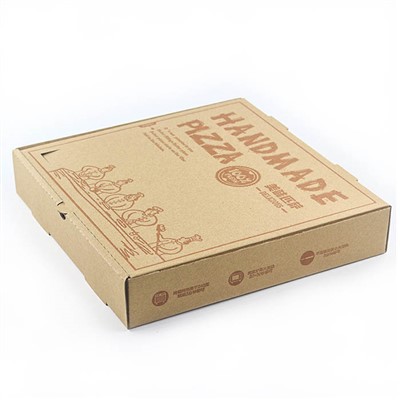 Food Grade Custom Logo Corrugated Luxury Pizza Box