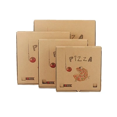Professionel brugerdefineret pizzaæske farvekort æske af høj kvalitet